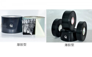 聚乙烯防腐膠帶的厚膠型與薄膠型比重為什么不同？